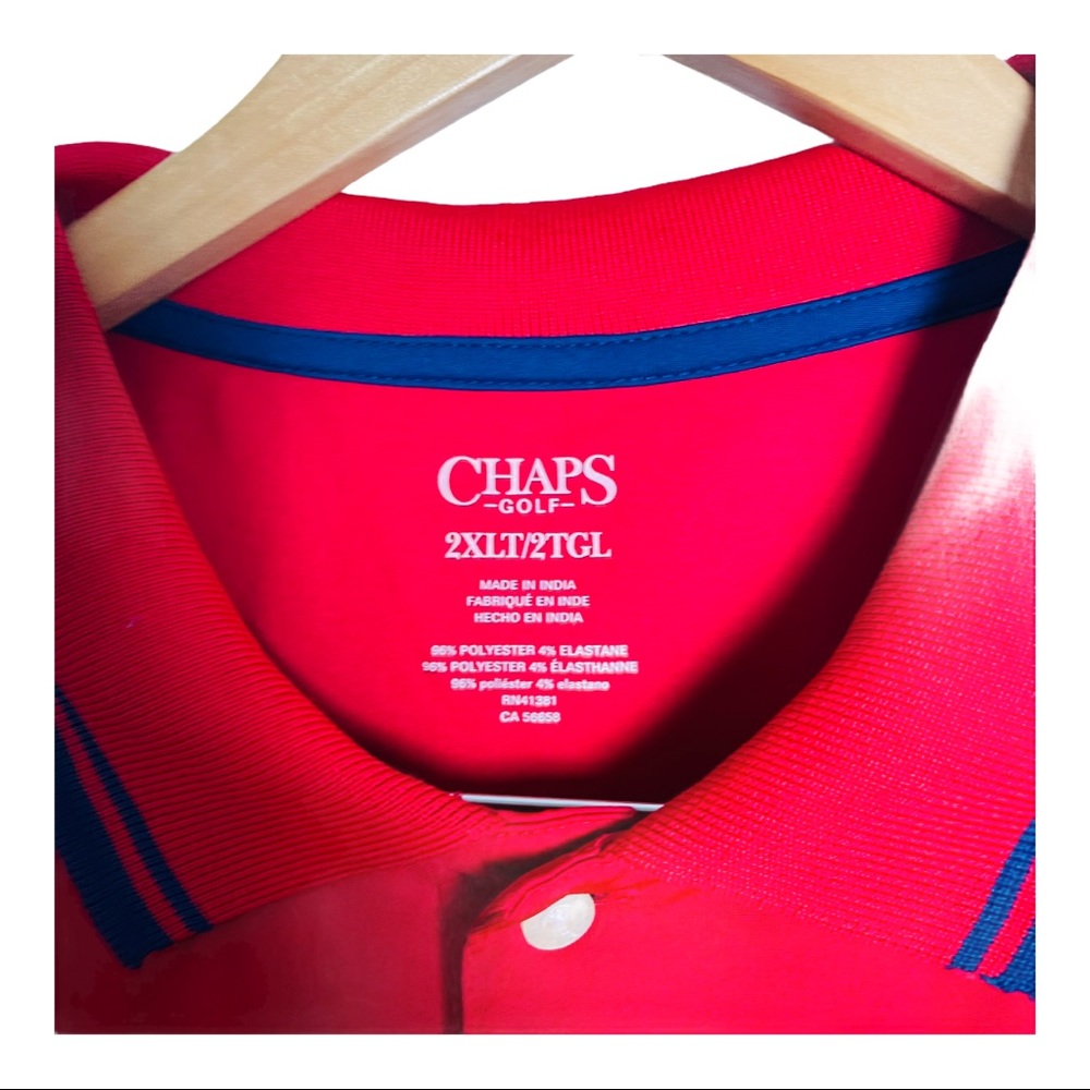 Chaps gold 2xlt polo - Picture 3 of 4